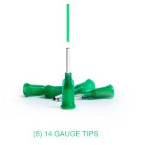 Precision Applicator Tips (5) 14 gauge