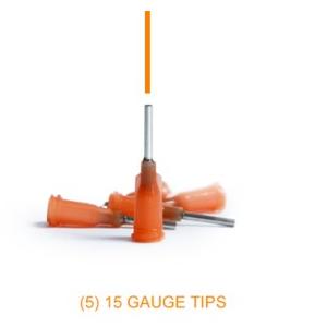 Precision Applicator Tips (5) 15 gauge