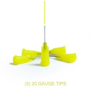 Precision Applicator Tips (5) 20 gauge