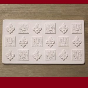 Fleur De Lis Texture 7” x 13”