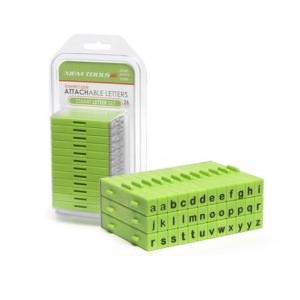 Attachable Letter Stamp Set-36 Lower Case