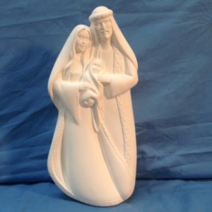 Pottery Holy Family