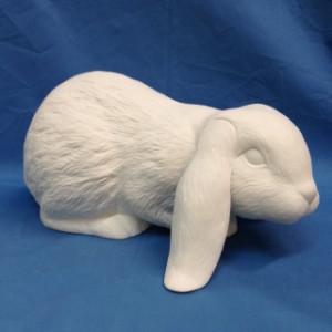 Crouched Lopped Eared Bunny