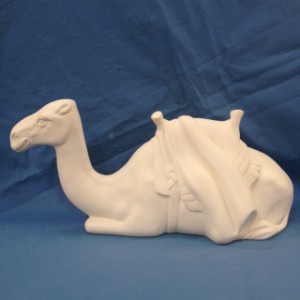 Laying Pottery Camel