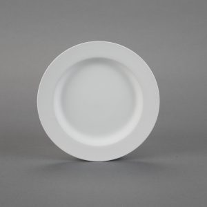 Ceramic Bisque Rimmed Salad Plate