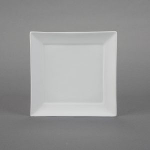 Ceramic Bisque Square Salad Plate - Case of 12