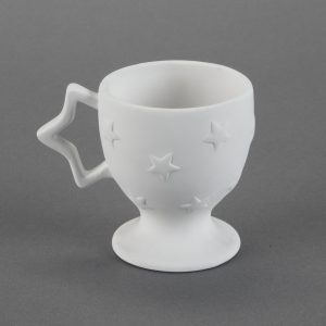 Ceramic Bisque Star Mug