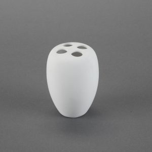 Ceramic Bisque Classic Toothbrush Holder
