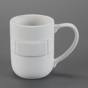 Ceramic Bisque Banner Mug