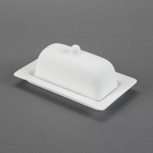 Sm. Rimmed Butter Dish