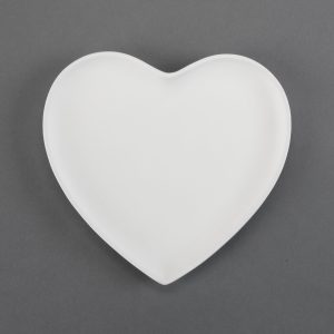 Large Heart Plate