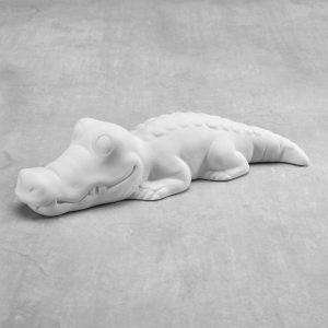 Ceramic Bisque Tiny Tot Gator - Case of 6