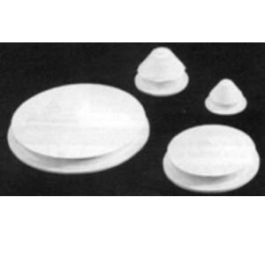 1 White Rubber Stopper