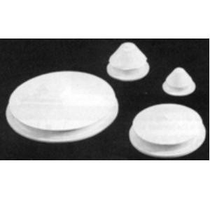 1/2 White Rubber Stopper