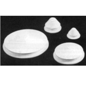 1-3/8 White Rubber Stopper