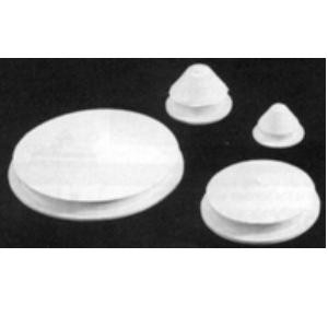 2-1/2 inch White Rubber Stopper