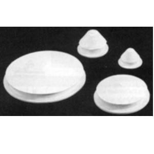 5/8 inch White Rubber Stopper