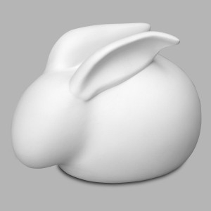 Ceramic Bisque Hareball Bunny- Case of 6