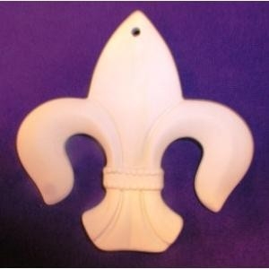 Large Fleur De Lis Ornament