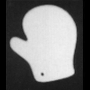 Flat Mitten Ornament