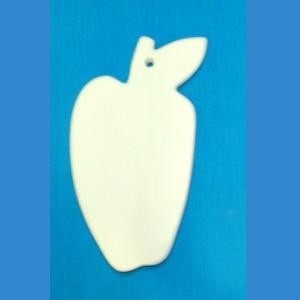 Flat Apple Ornament - Case of 6