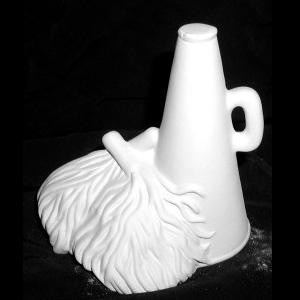 Megaphone and Pom Pom