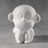 Ceramic Bisque Cute Monkey