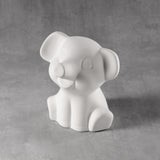 Ceramic Bisque Cute Elephant
