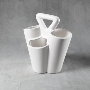 Ceramic Bisque Brush Caddy - case of 4