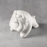 Ceramic Bisque Bulldog