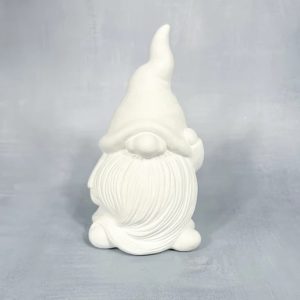 Ceramic Bisque Puddlewick Gnome