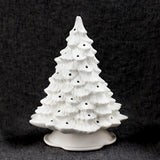 Ceramic Bisque Christmas Tree - 11 inch - Case of 2