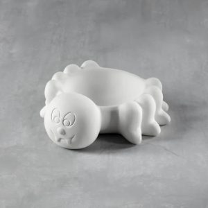 Ceramic Bisque Spider Bowl