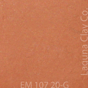EM-107 Red / Terra Cotta - Low Fire Cone 04 Clay - 25 lbs