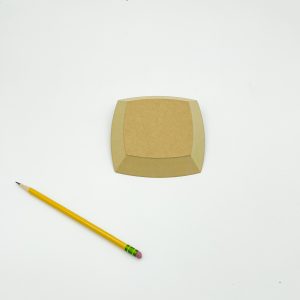 Spherical Square 5 inch Pottery Form by GR Pottery Forms