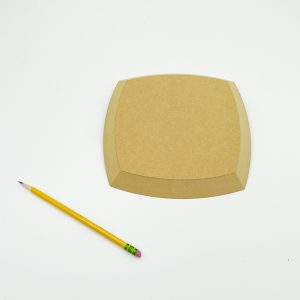 Spherical Square 8 inch Pottery Form by GR Pottery Forms