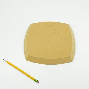 Spherical Square 9.5 inch Pottery Form by GR Pottery Forms