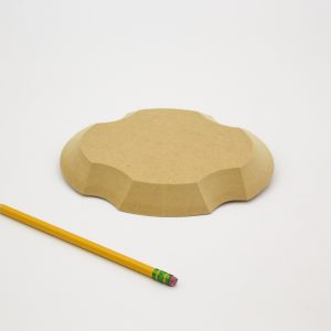 Plaque Oval 5 x 7 inch Pottery Form by GR Pottery Forms