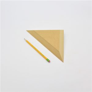 Triangle Corner 8 inch Pottery Form by GR Pottery Forms