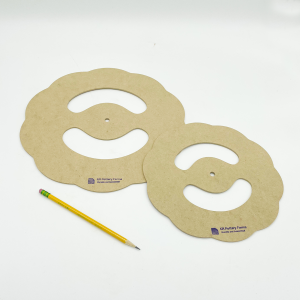 Rim Template - Daisy for Pottery Forms by GR Pottery Forms