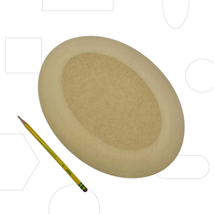 RD2 Oval 9 x 12-inch Pottery Form by GR Pottery Forms