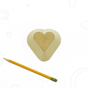 Cutie Heart Pottery Form by GR Pottery Forms