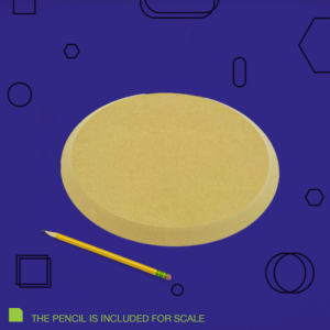 Oval 11 x 13 Pottery Form by GR Pottery Forms