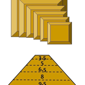 Square Stack (6 Piece) Pottery Form Set