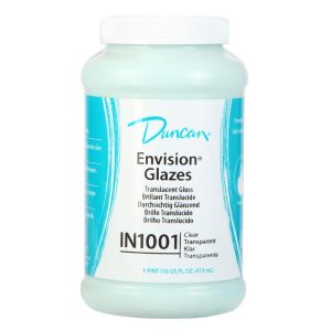 CLEAR GLAZE - 16 oz Duncan Envision Glaze
