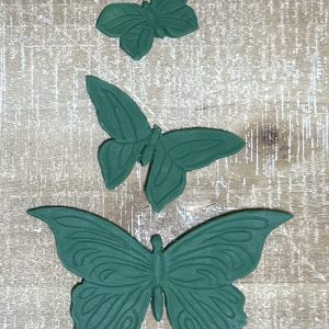 Butterfly Rubber Forms (Set of 3)