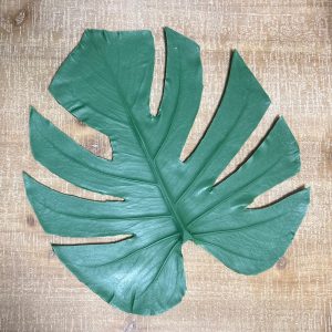 Large Monstera Rubber Leaf Form