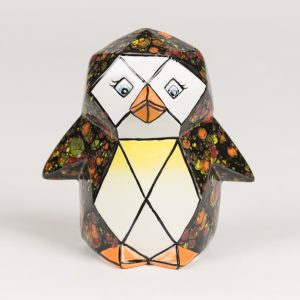Ceramic Bisque Penguin Facetini