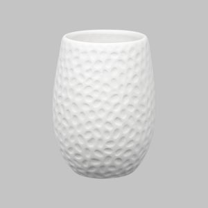 Ceramic Bisque Hammered Tumbler - Case of 6