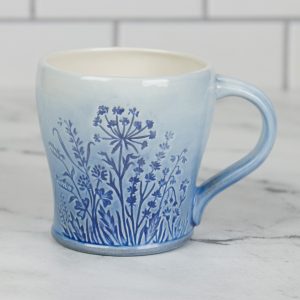 Ceramic Bisque Meadow Mug